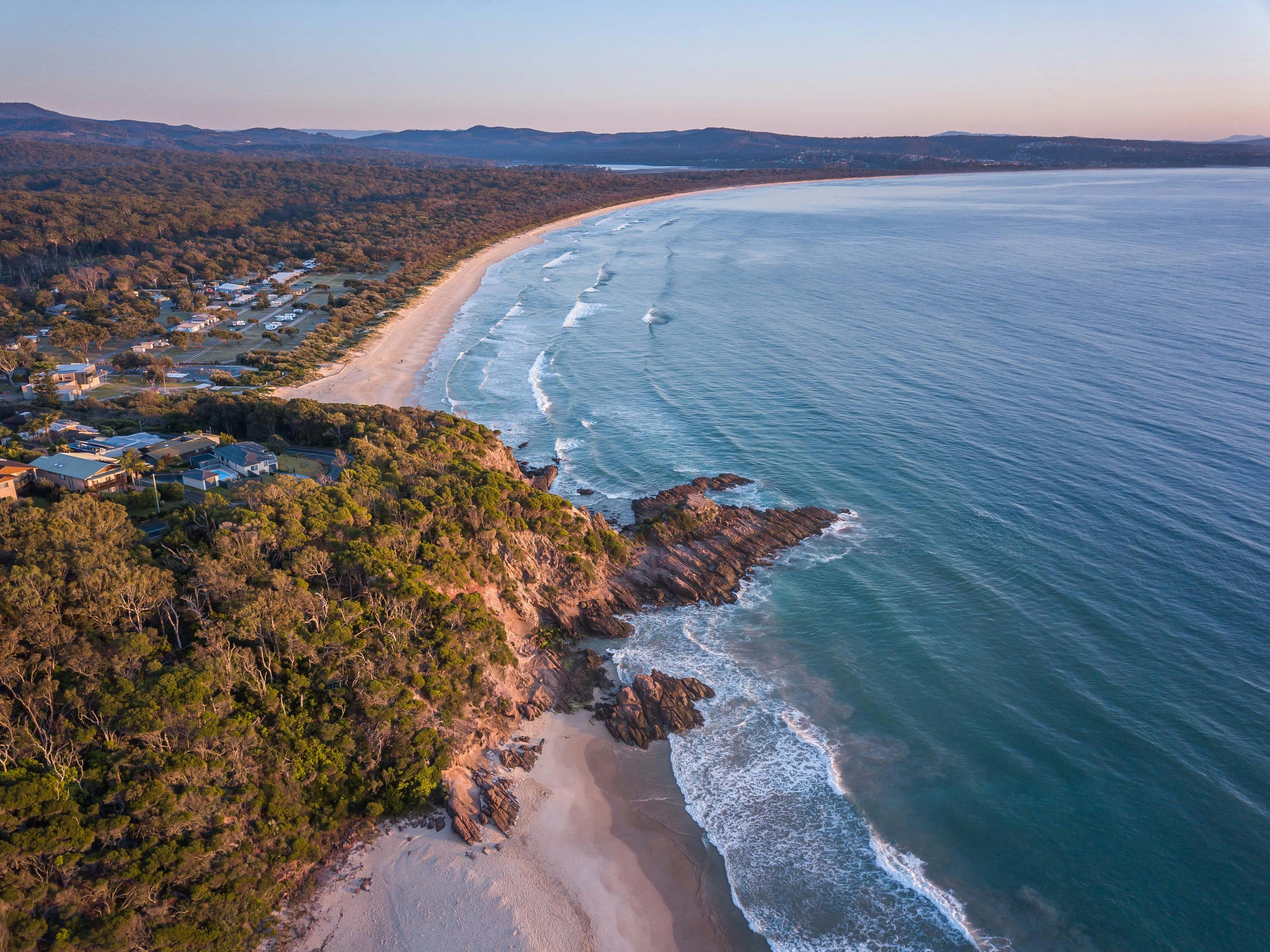 Pambula Beach and Lions Beach