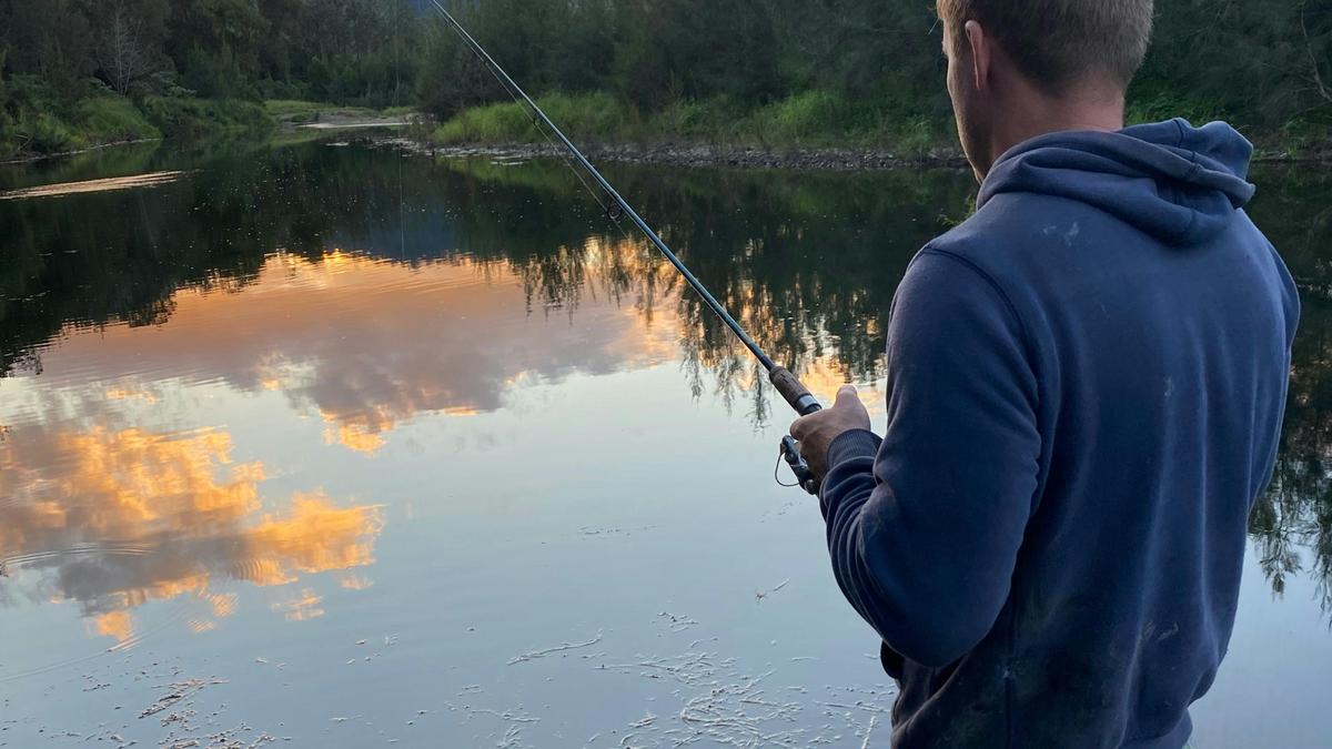 Sunset fishing