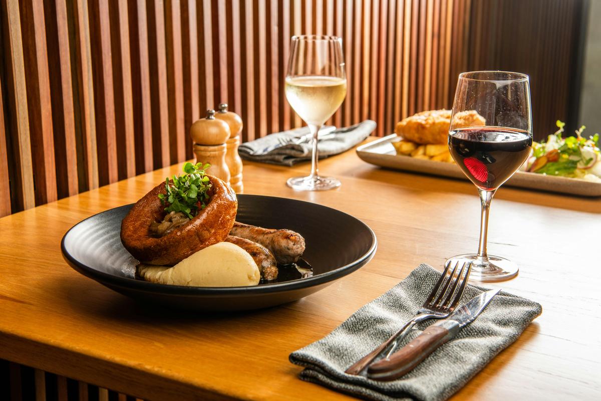 Hearty British dishes.