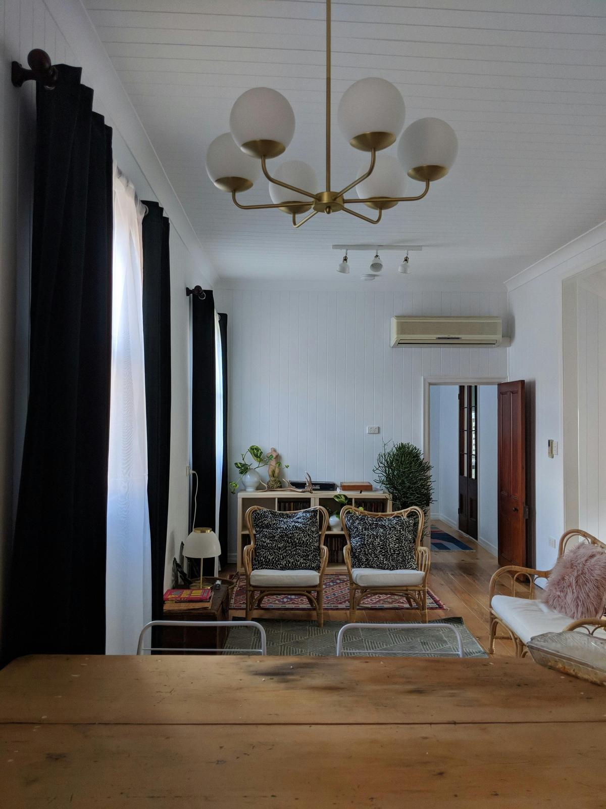 Lounge room with chairs