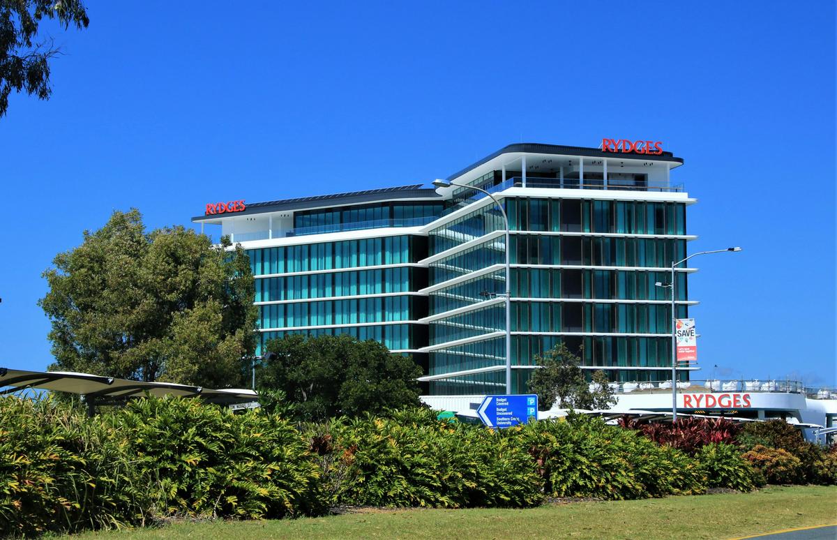 Rydges Gold Coast Airport from Terminal Drive at Gold Coast Airport