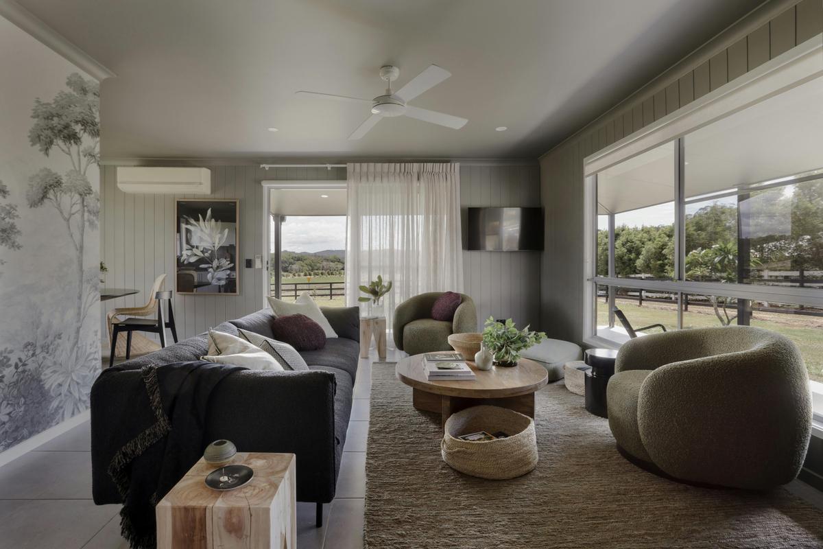Living room in The Acreage