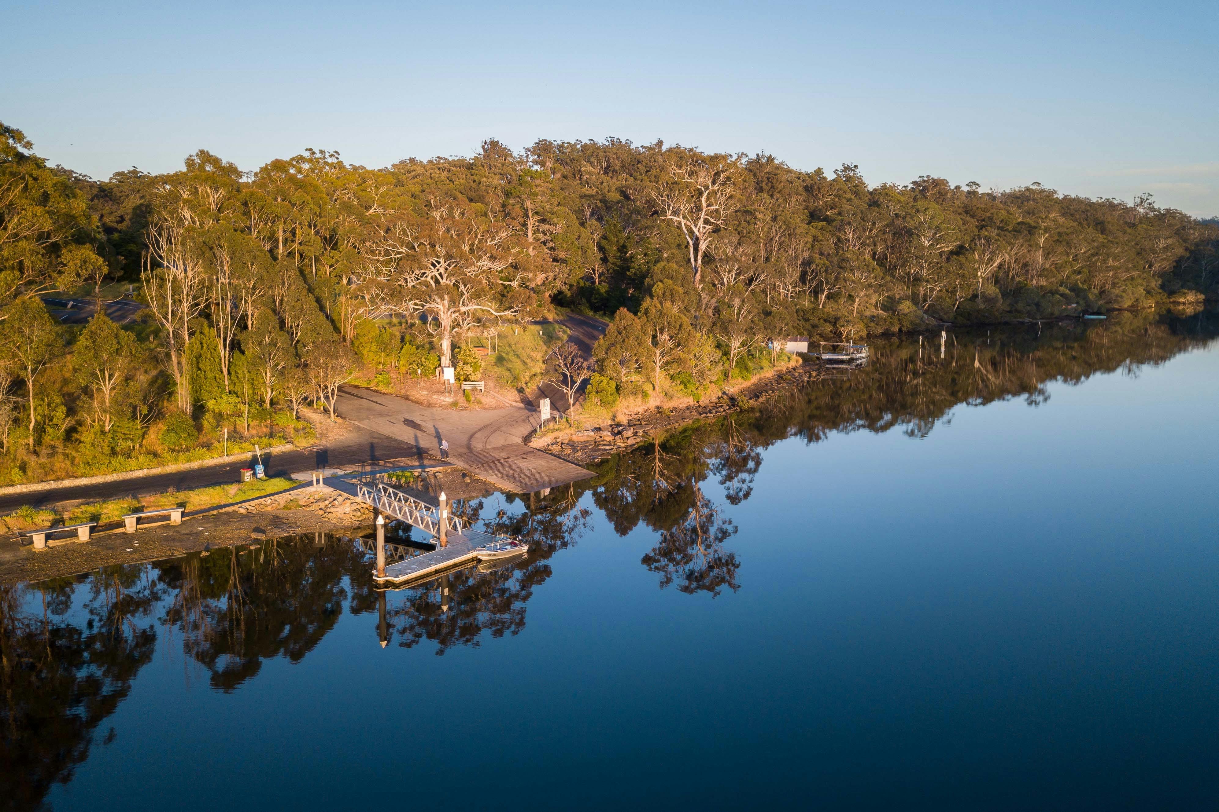 Pambula Lake and Boat Ramp, Sapphire Coast