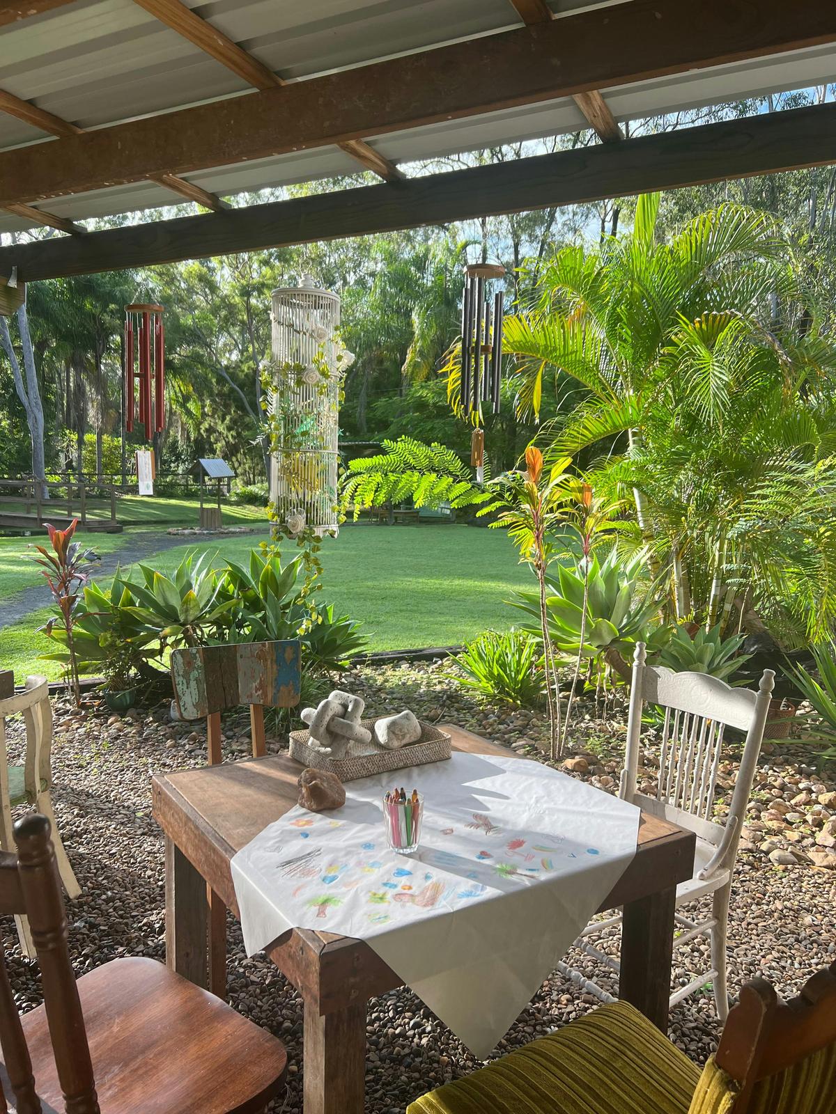 Dam outdoor area