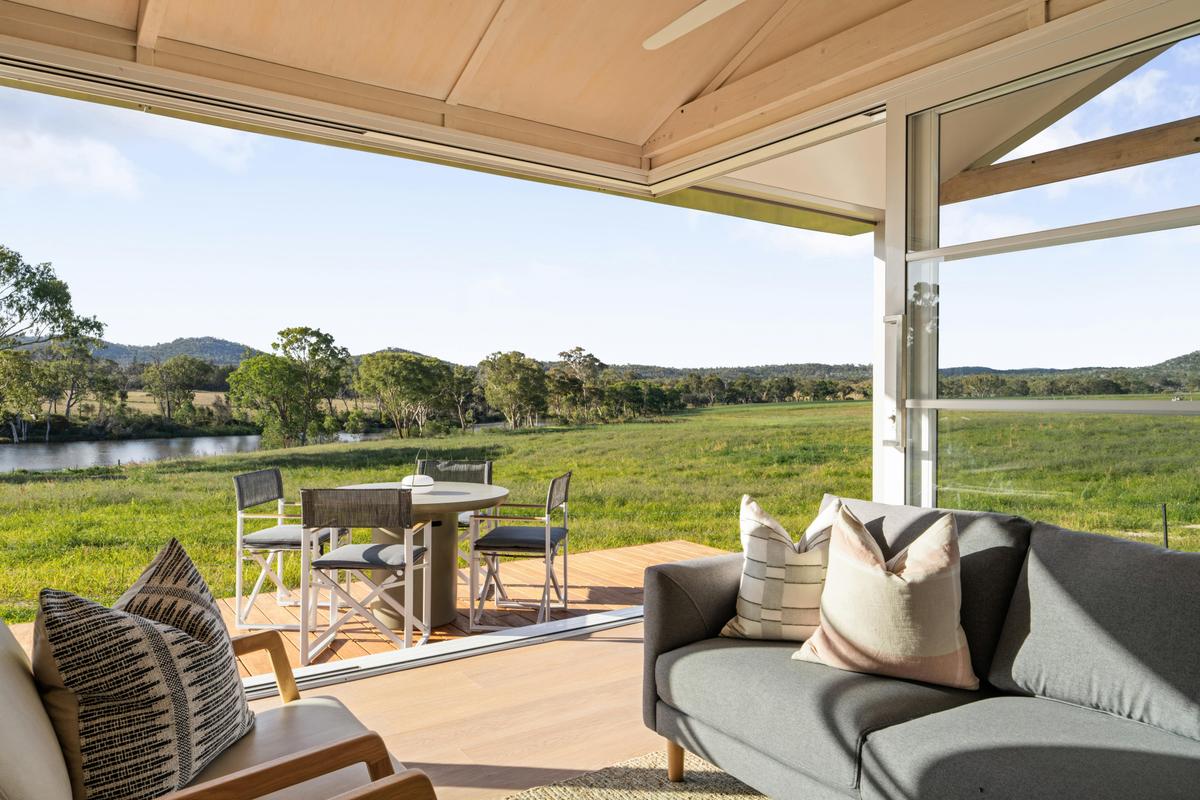 View towards Severn River from Alkira Cottage