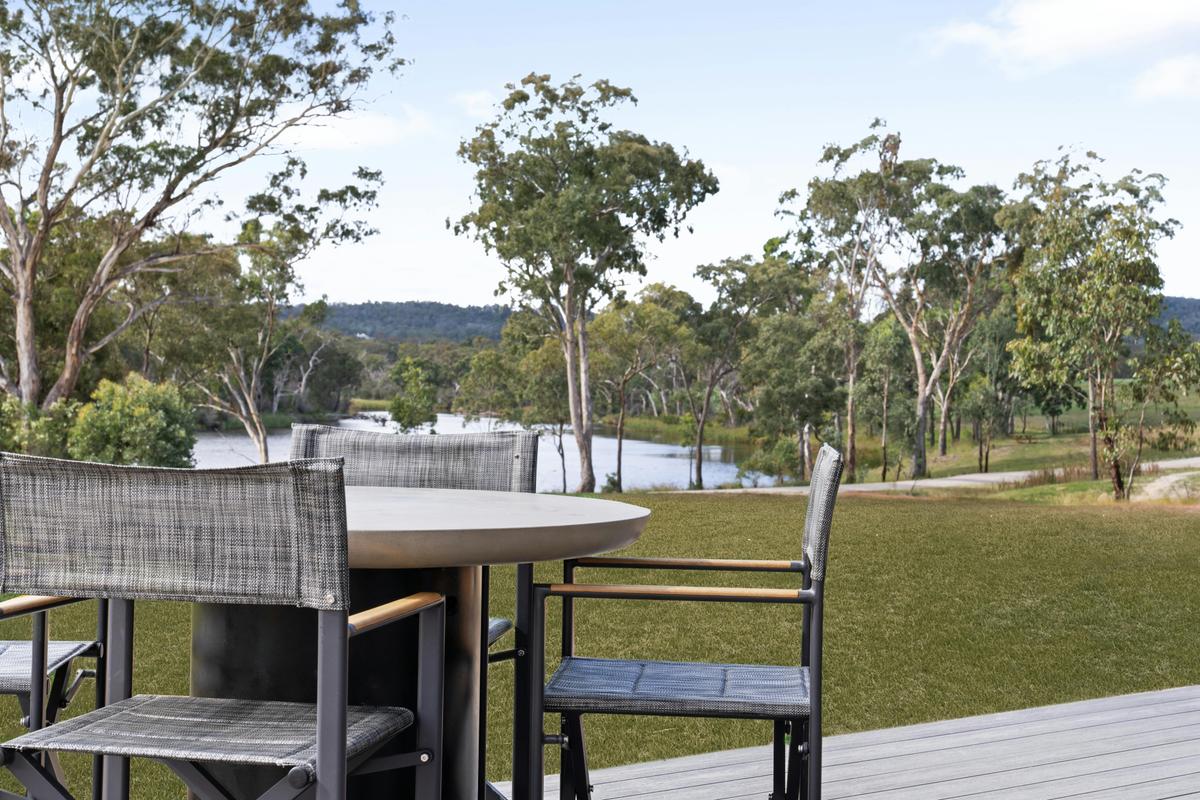 View from Banyandah Cottage towards Severn River