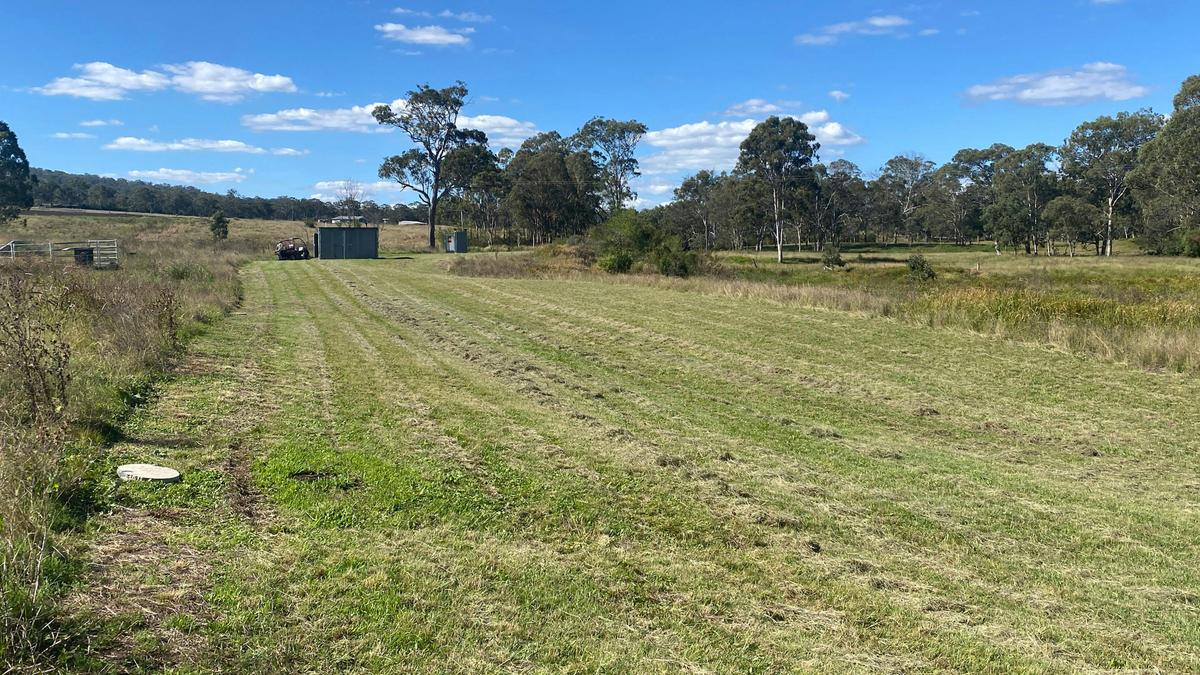Several acres of slashed area perfect for setting up camp either on your own or as a group.