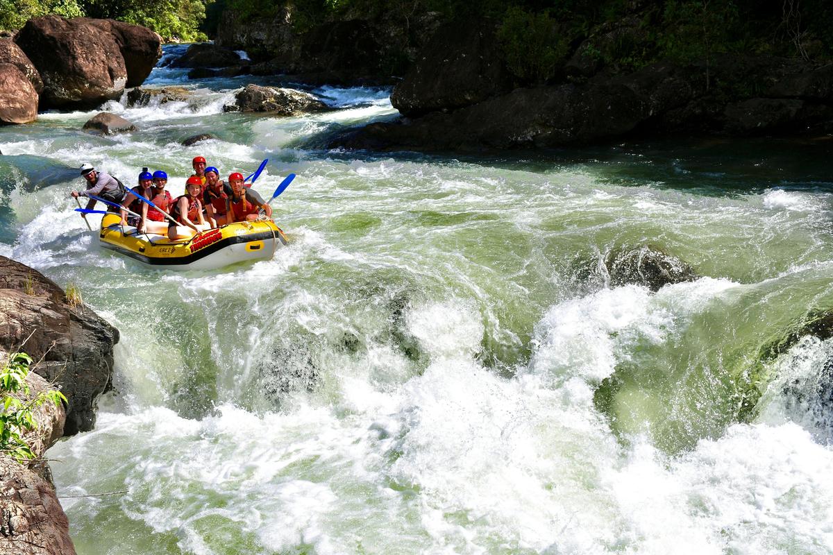 Tully River Rafting Full-Day White-Water Adventure
