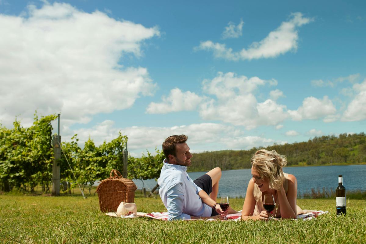 Scenic Rim picnic at Lake Wyralong