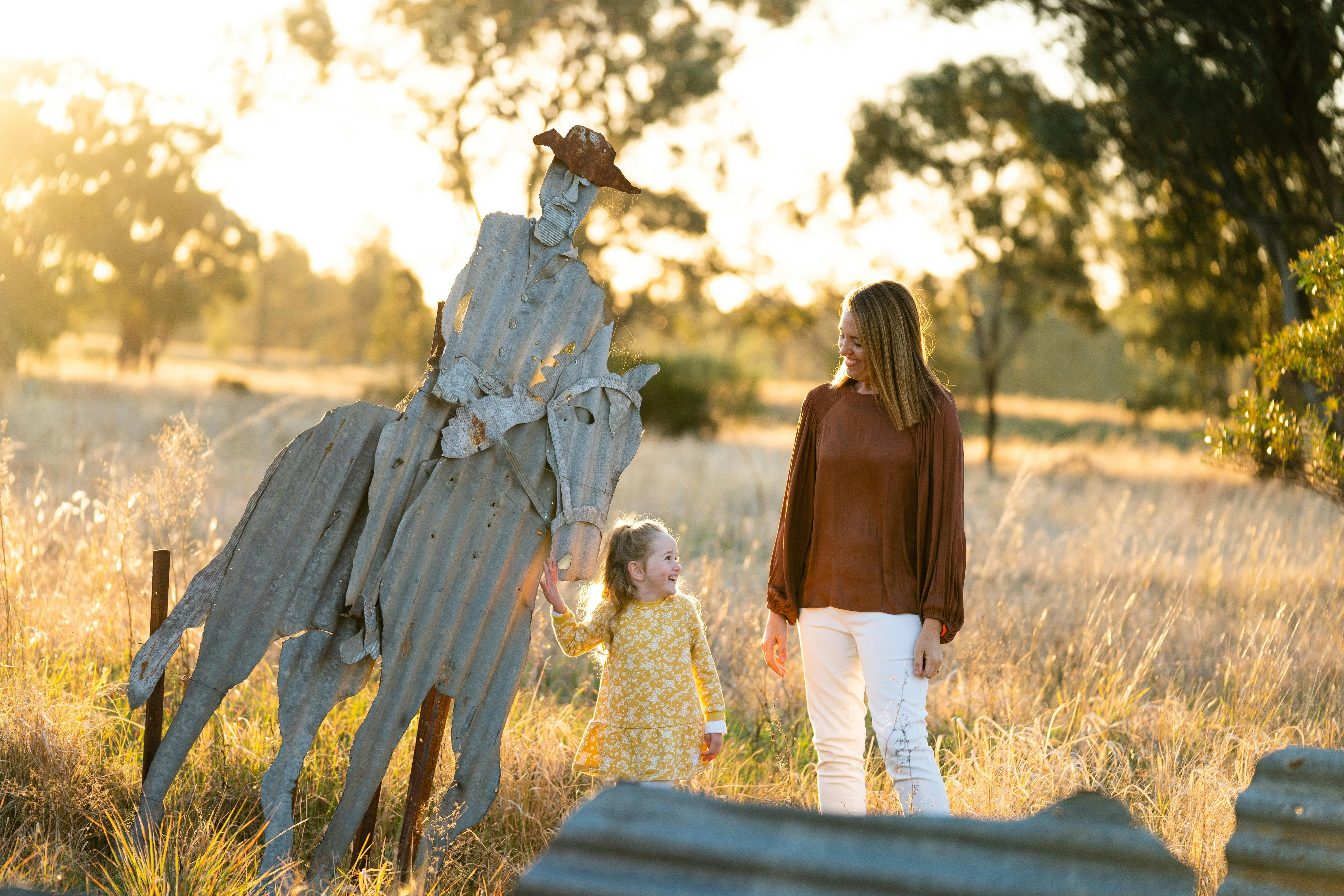 Pastoral shadows of Brookong