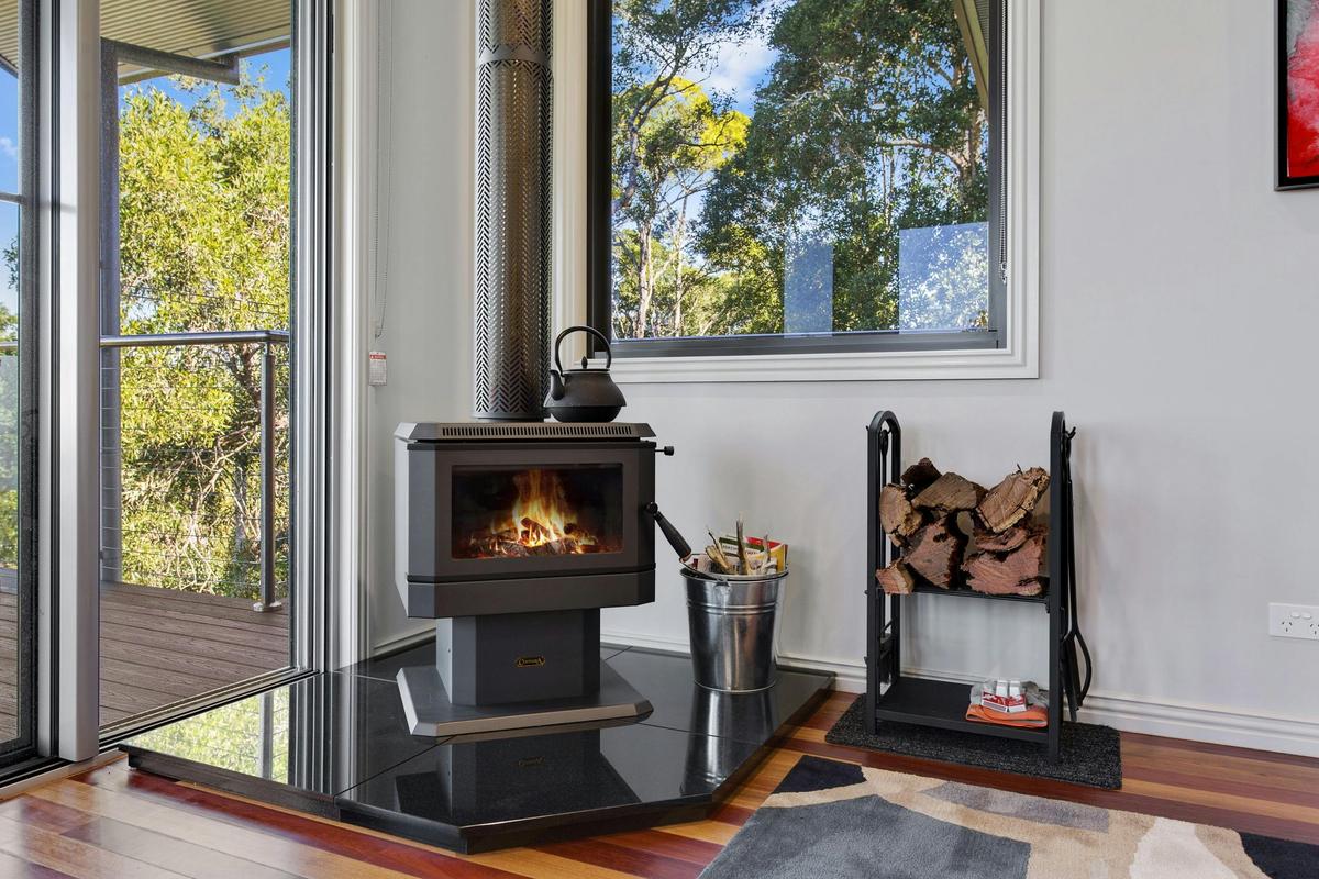 Log Fires and amazing views
