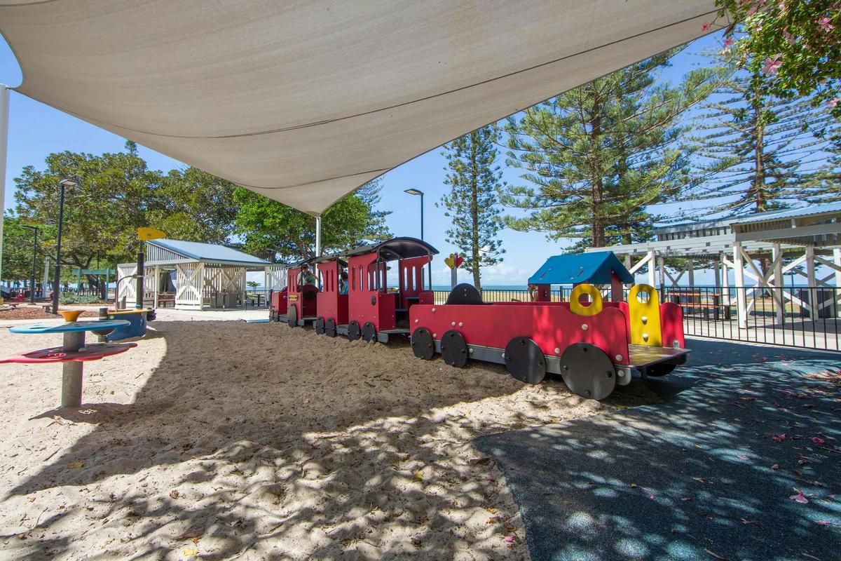 So much for kids to see and do, even a train to explore