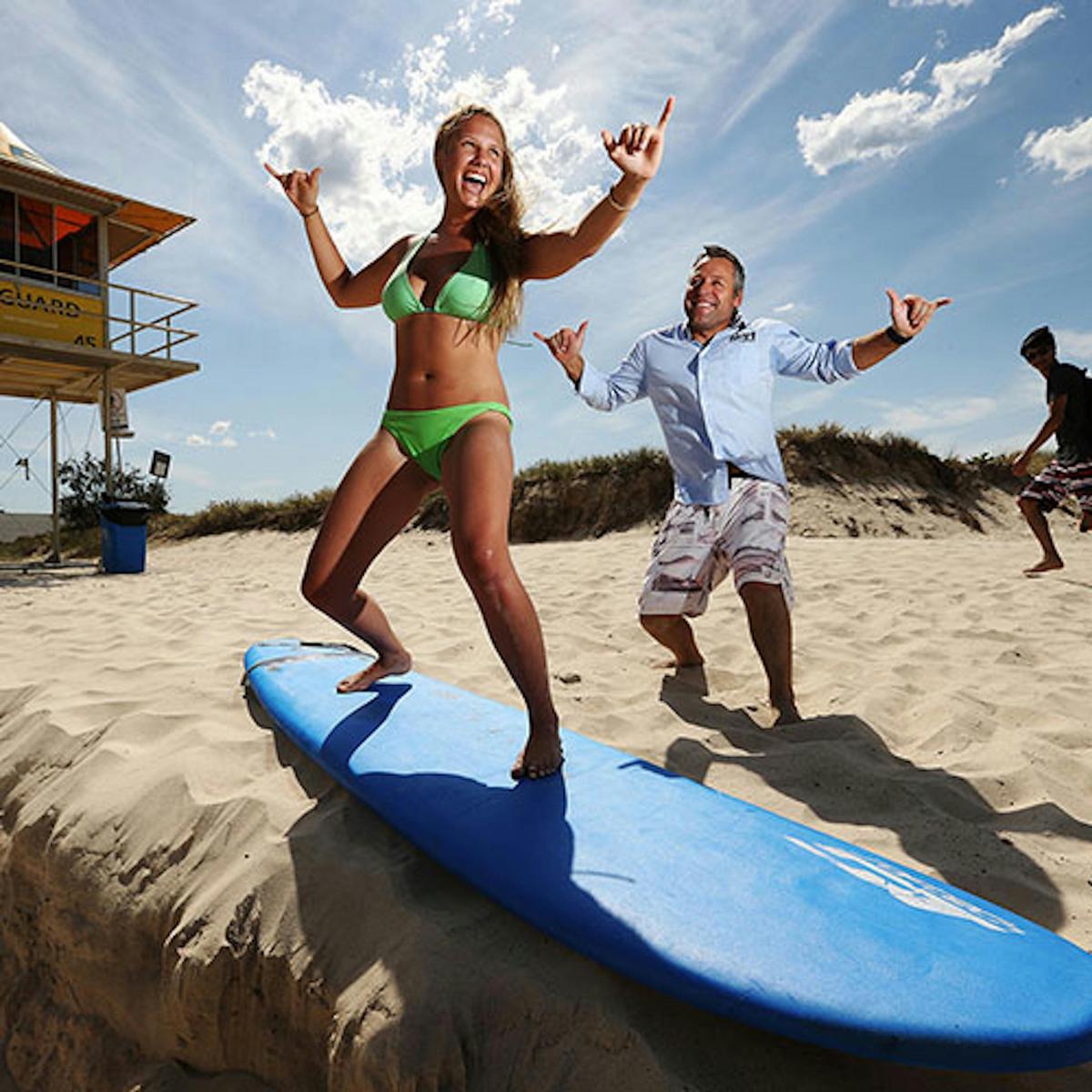 1 and a Half Hour Private Surf Lesson
