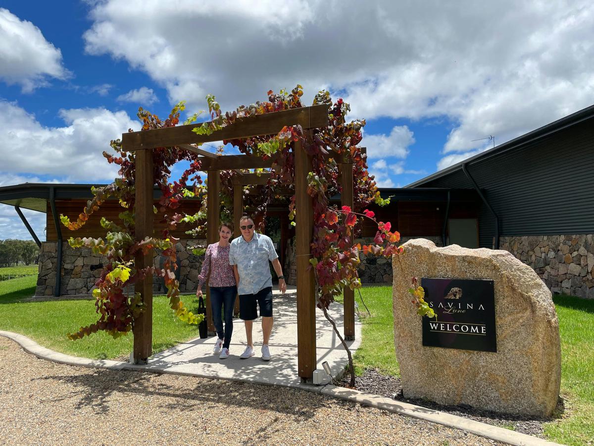 Entrance to our cellar door