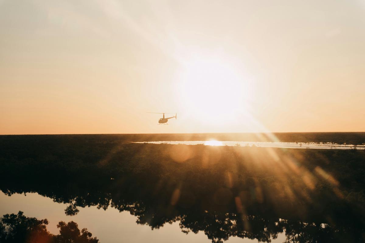 Outback Sunset Scenic Flight Experience