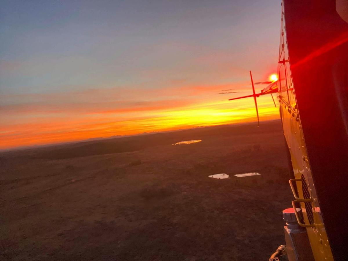 Outback Sunset Scenic Flight Experience