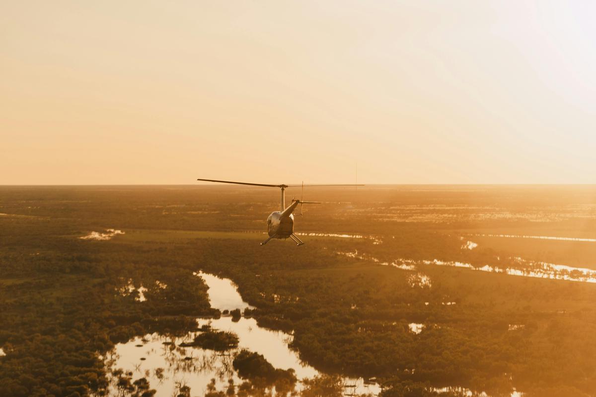 Outback Sunset Scenic Flight Experience