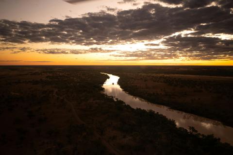 Outback Sunset Scenic Flight Experience