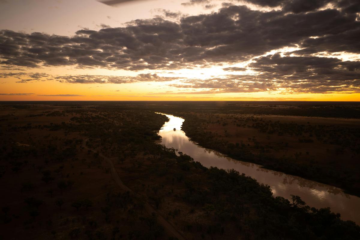 Outback Sunset Scenic Flight Experience