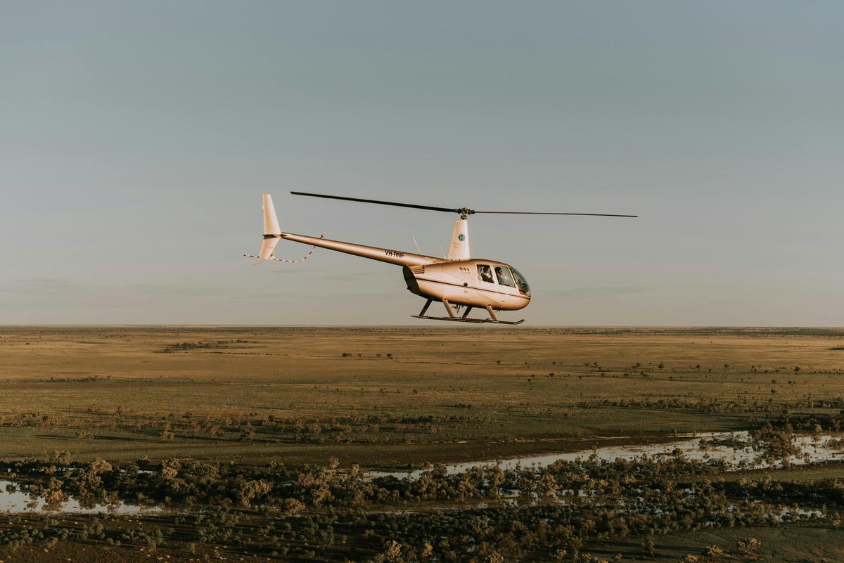 Custom scenic flight adventures in outback Queensland