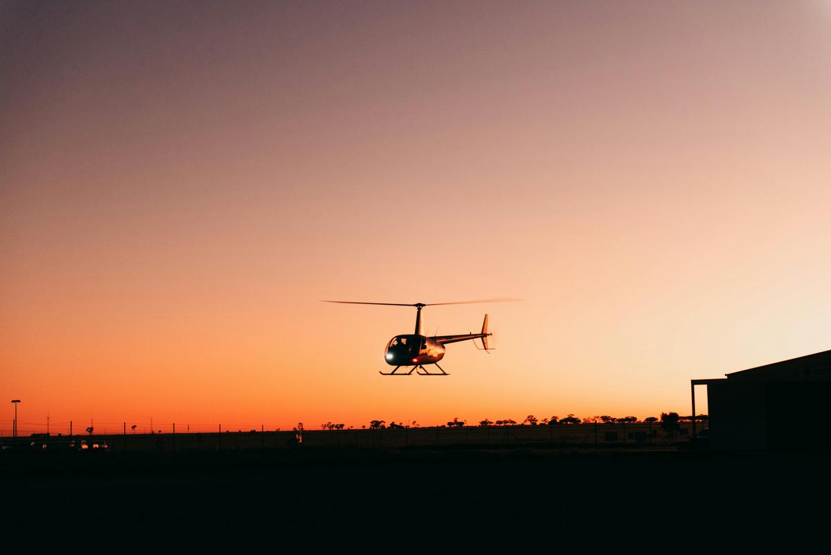 Outback Sunset Scenic Flight Experience