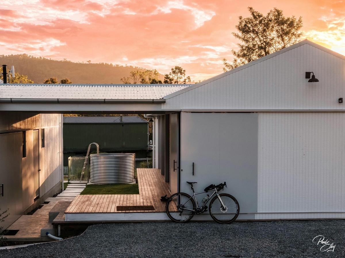 Rail Trail Refuge - front view