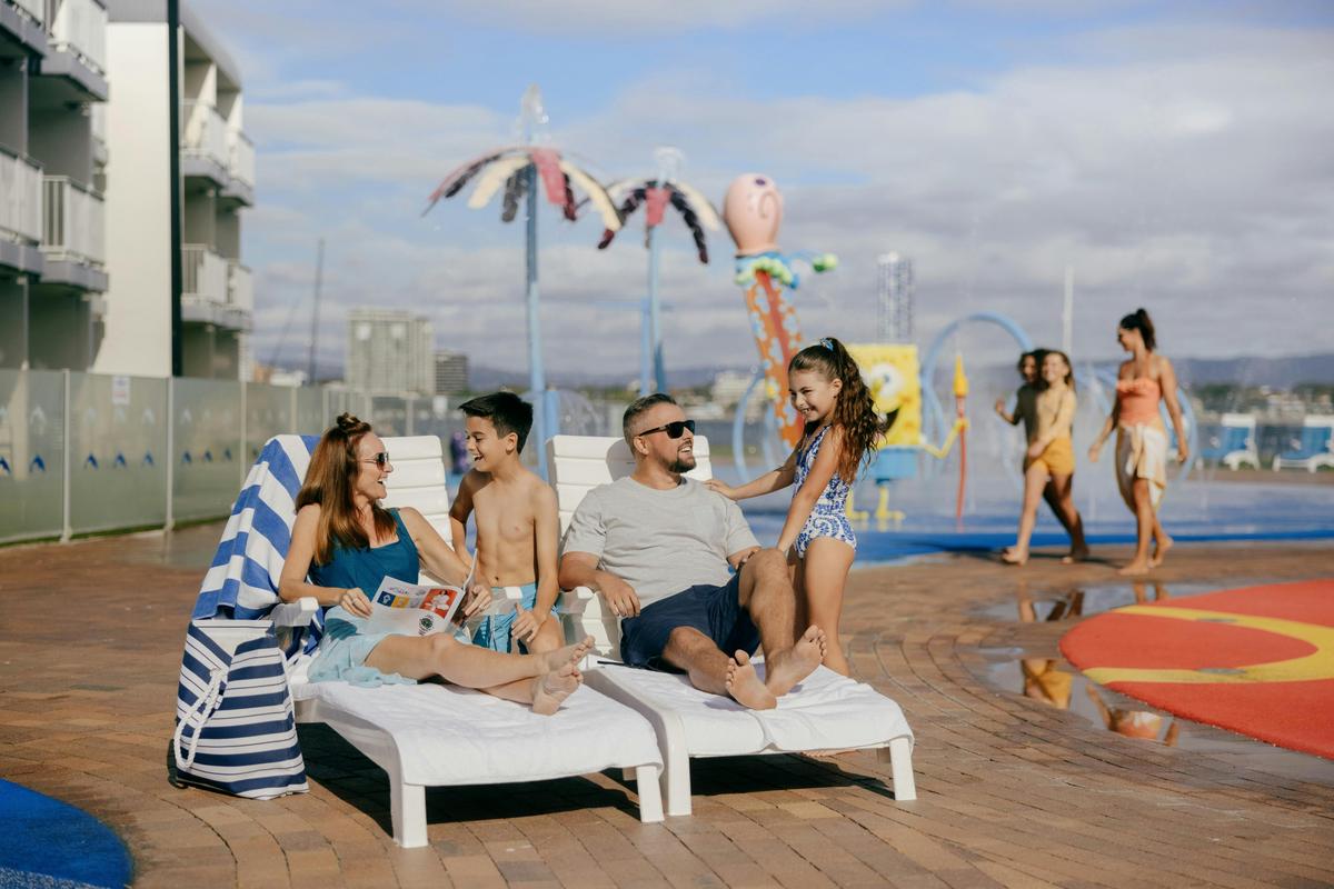 Poolside at Sea World Resort