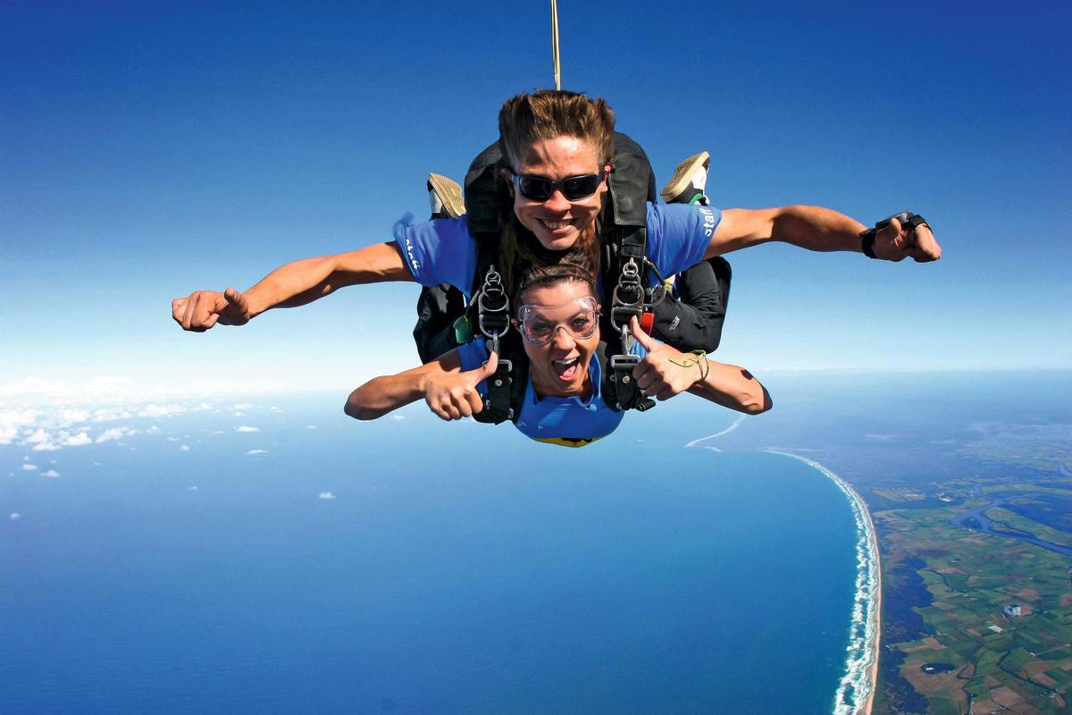 Skydive Byron Bay's beautiful beaches