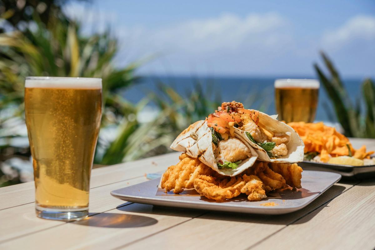 Enjoy lunch or dinner with us