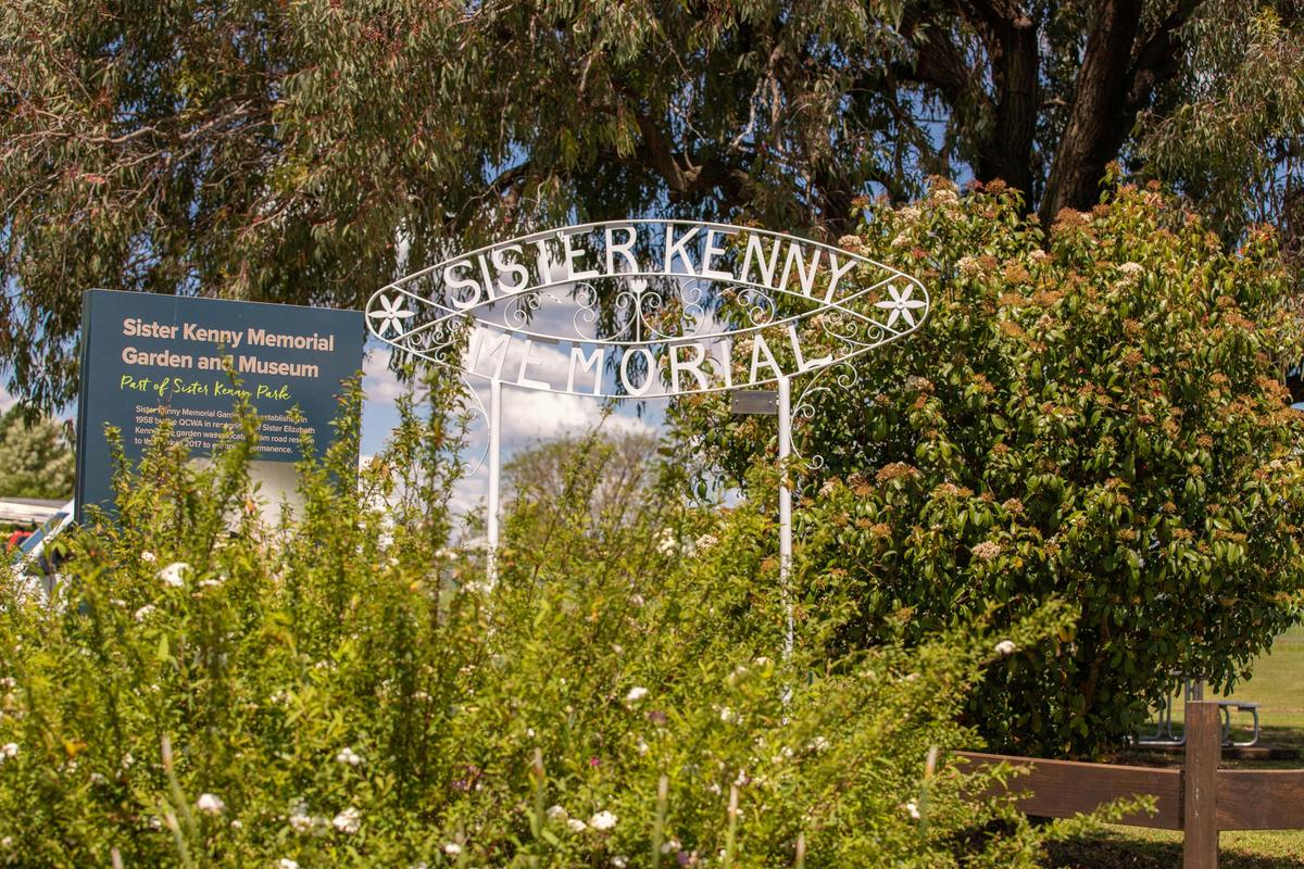 Sister Kenny Memorial close up