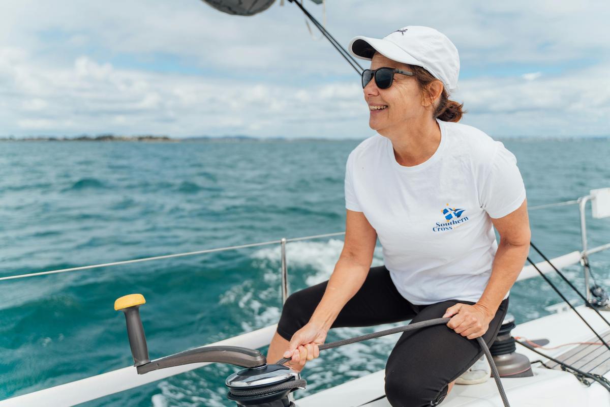 Get involved in sailing the yacht and learn the ropes... literally!