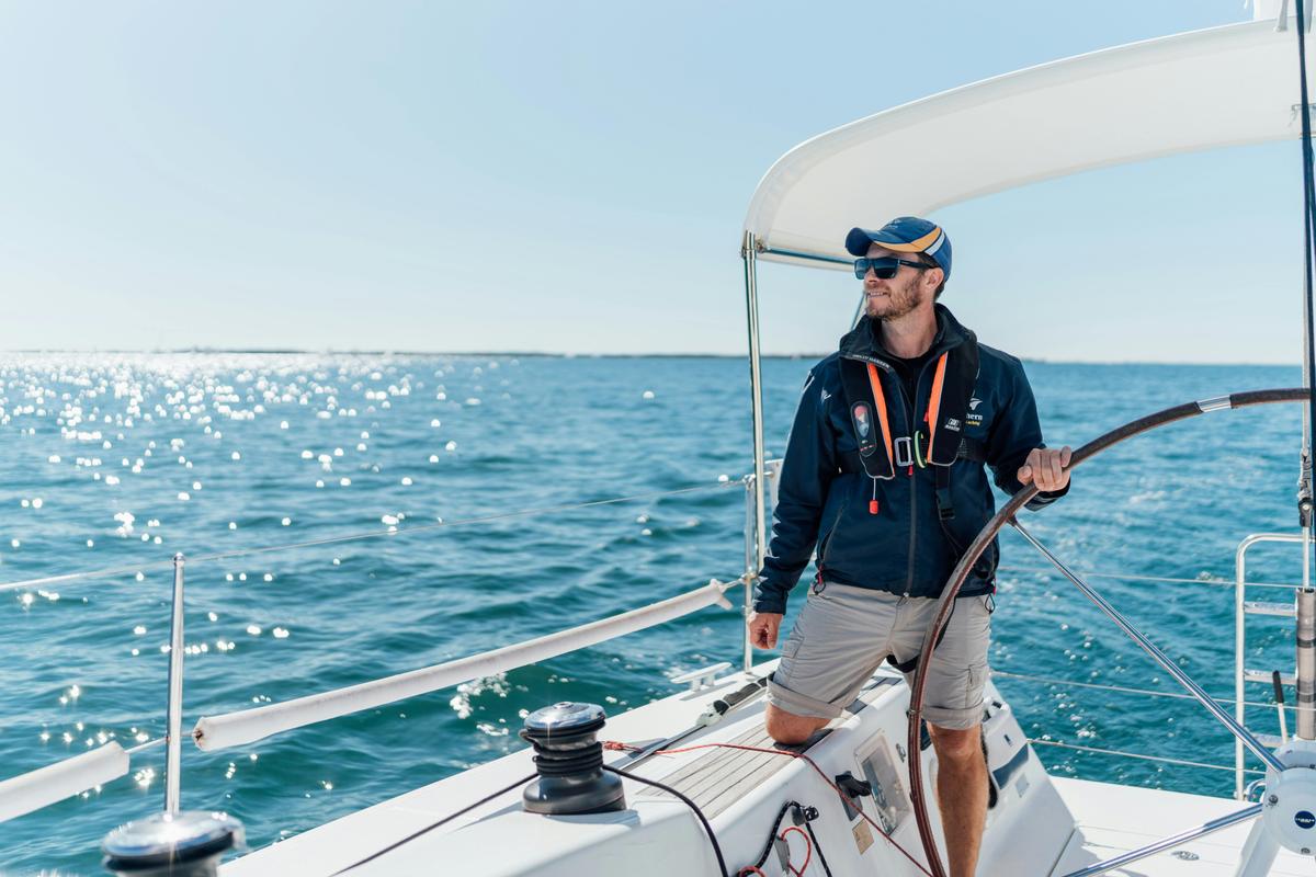 Enjoy the simple beauty of being on the water