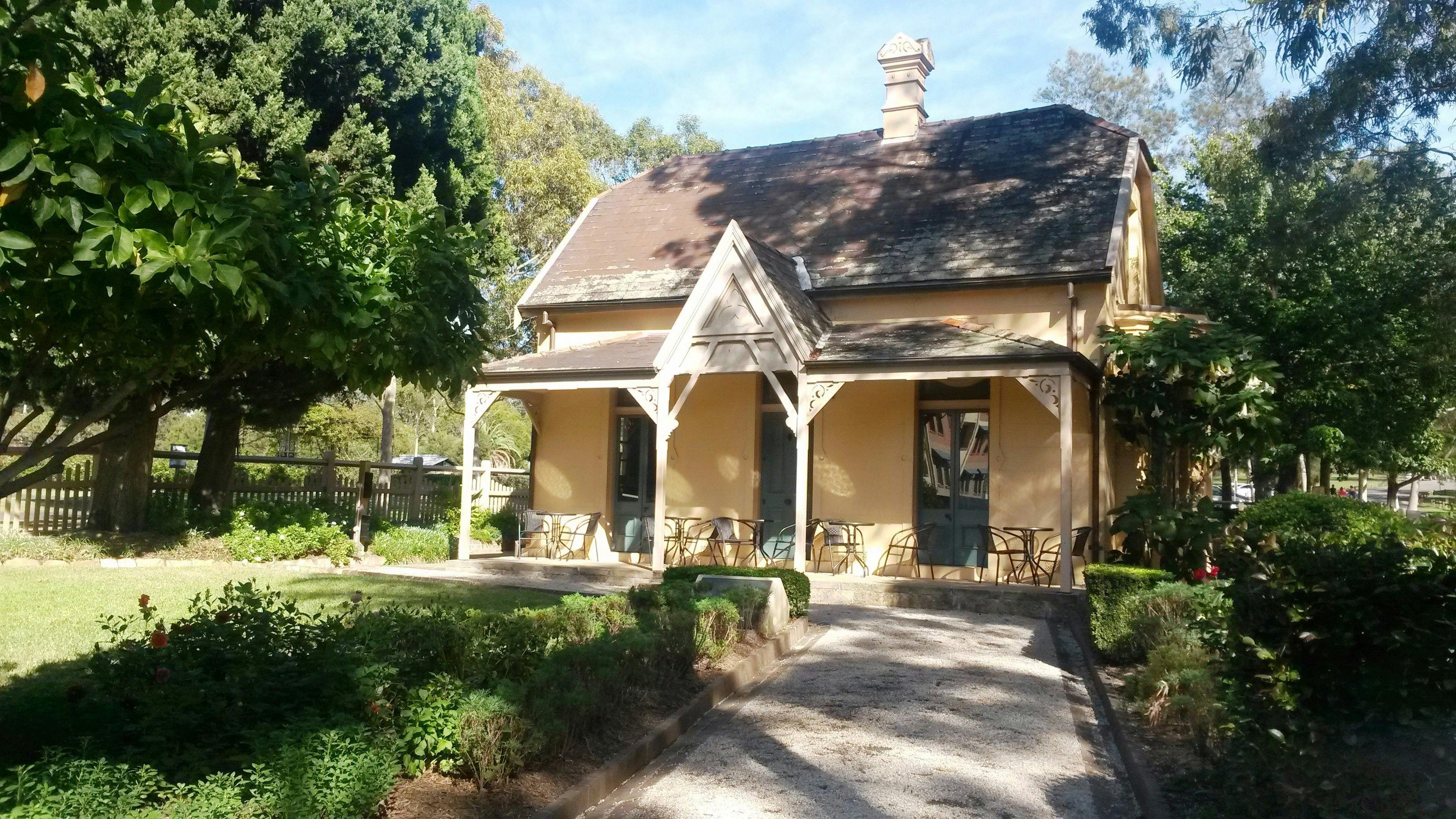 Gatehouse Tearooms in Macquarie Street Gatehouse, Parramatta Park
