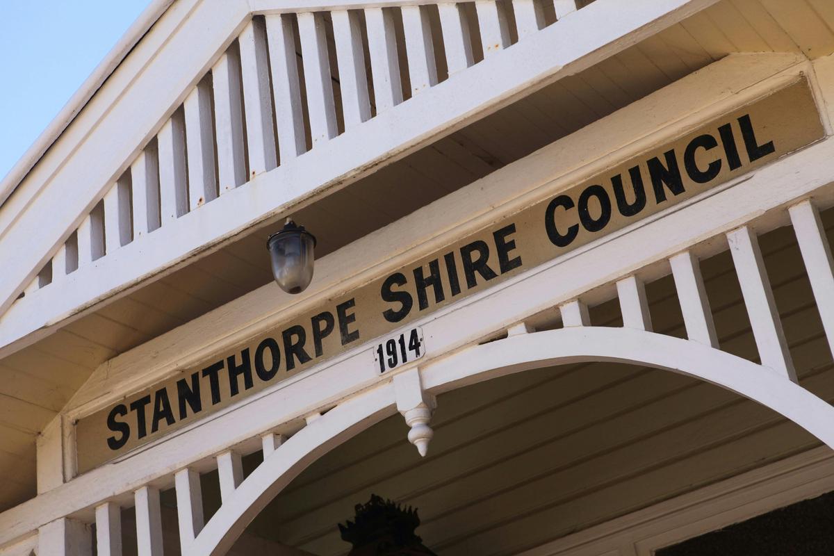 Facade of building, Stanthorpe
