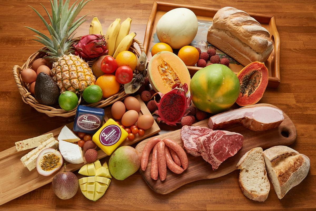 Some of the local produce we source for breakfast
