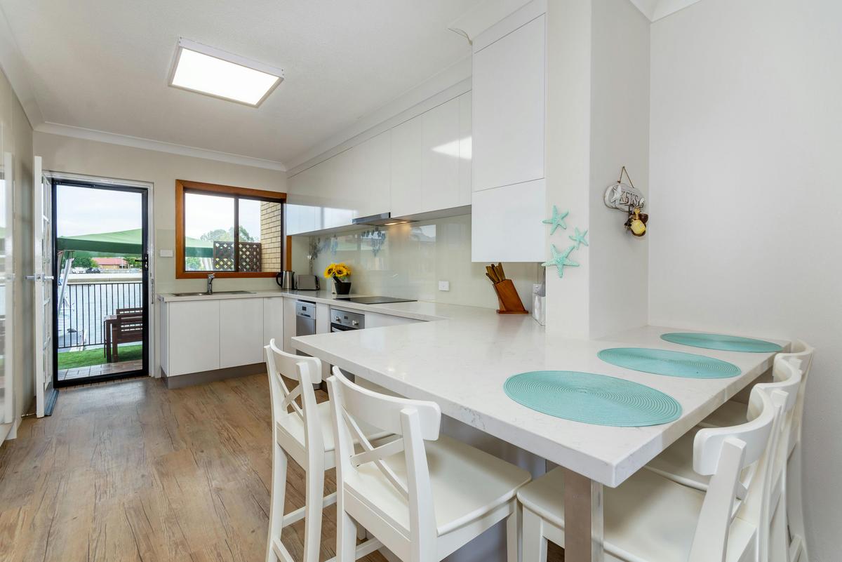 Dining and kitchen