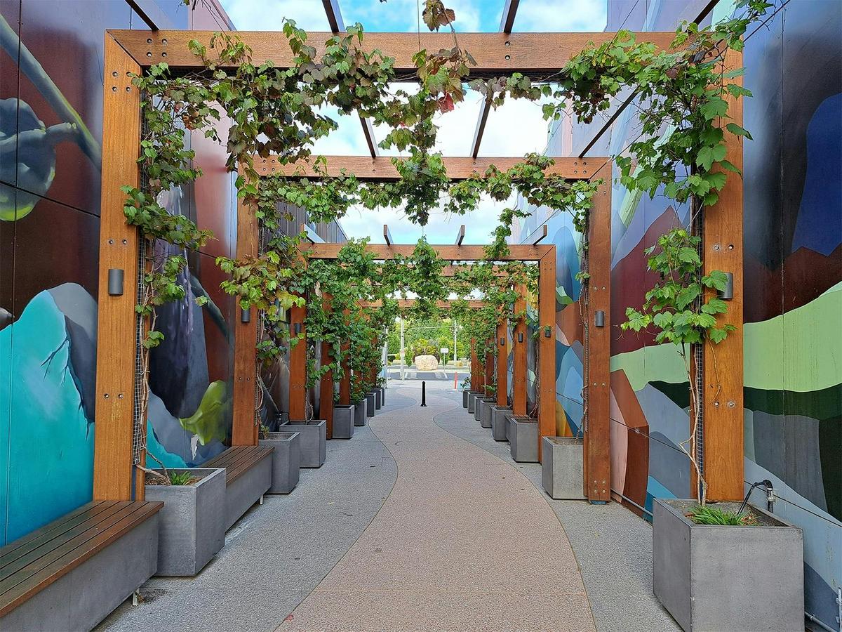 Fromes Lane Mural and Pergola