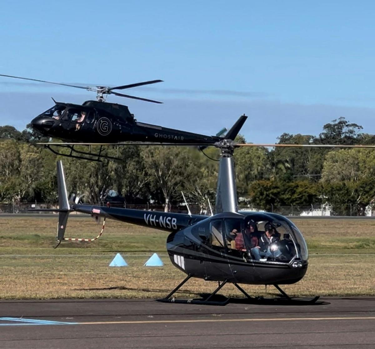 2 of our helicopters