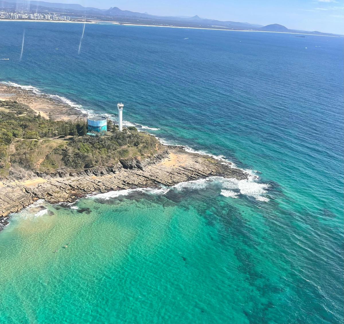 Beach and Bush Sunshine Coast Helicopter tour