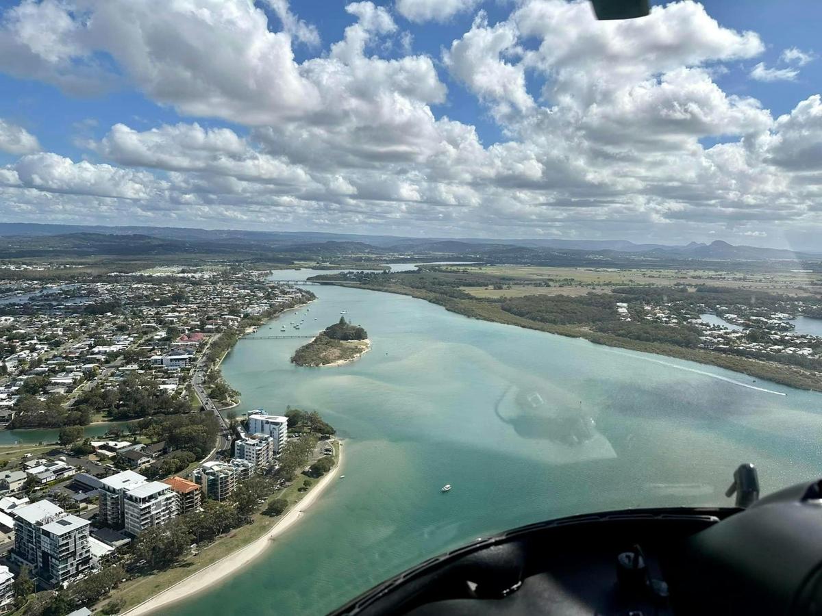Beach and Bush Sunshine Coast Helicopter tour