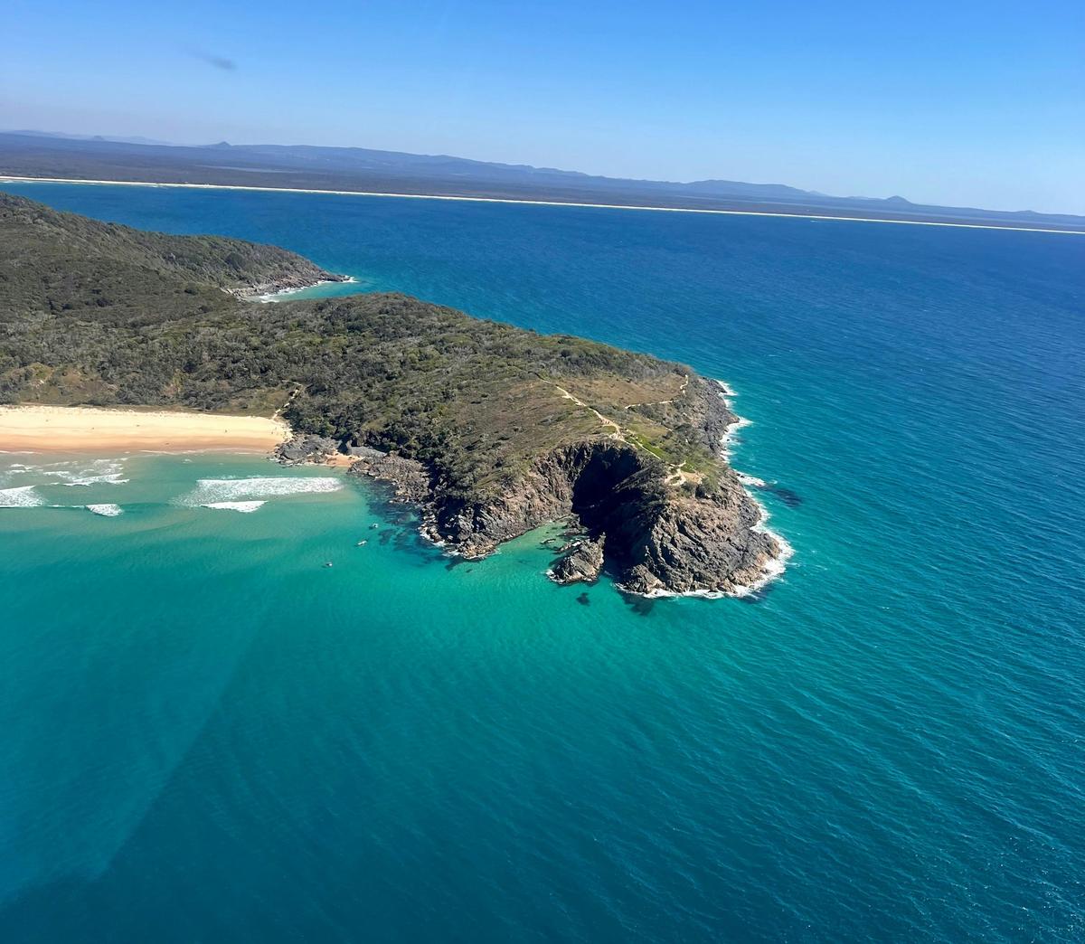 Beach and Bush Sunshine Coast Helicopter tour