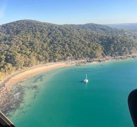 Beach and Bush Sunshine Coast Helicopter tour
