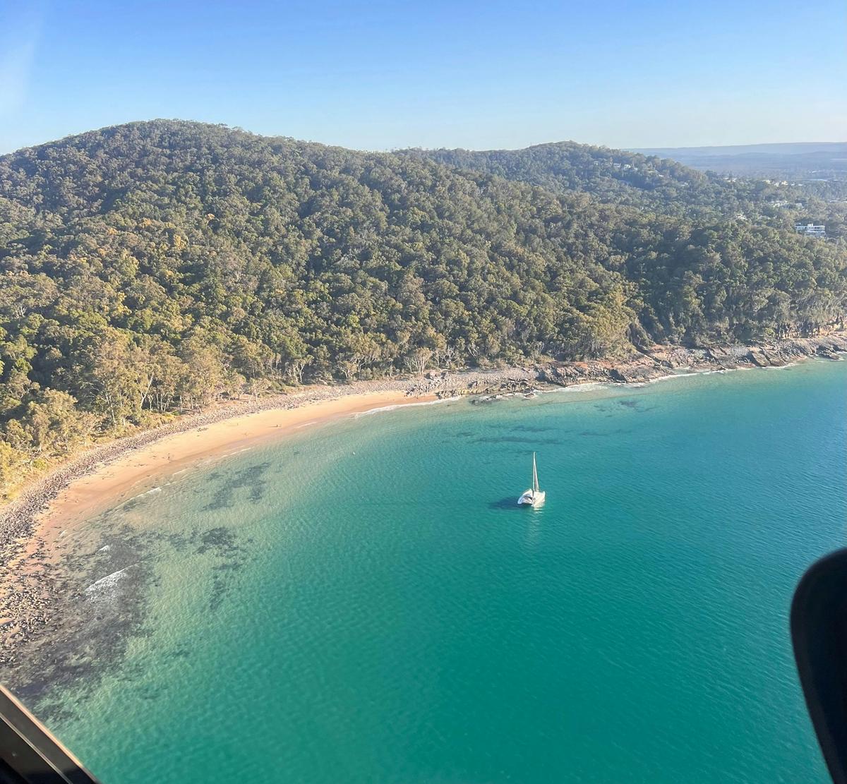 Beach and Bush Sunshine Coast Helicopter tour