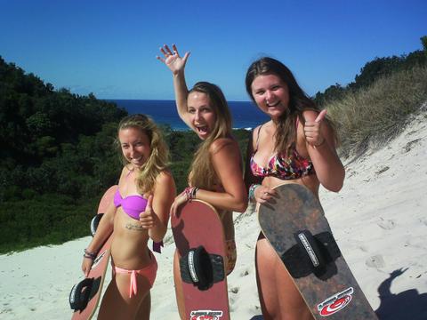 Sand Boarding