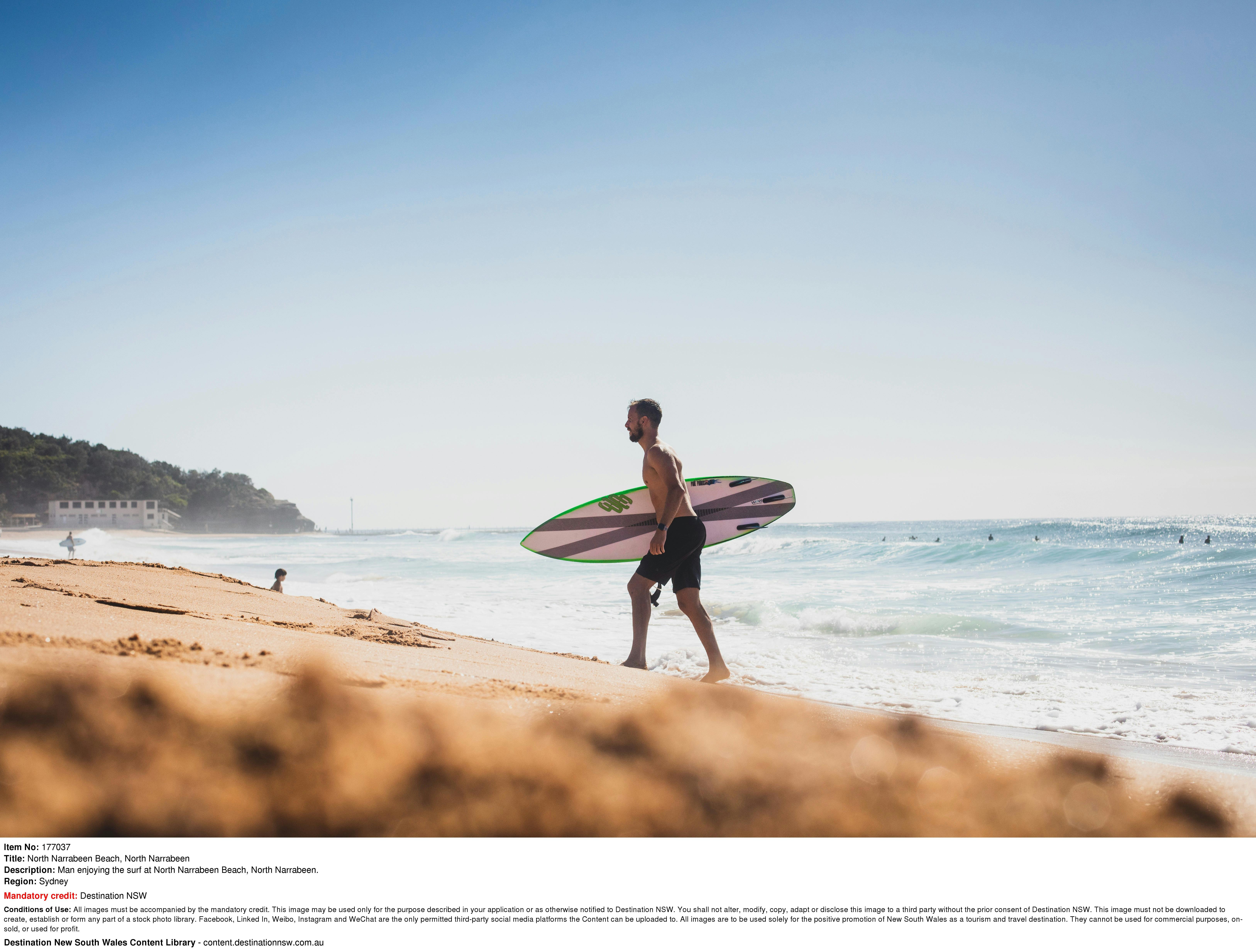 Surfing in Sydney, Narrabeen Beach