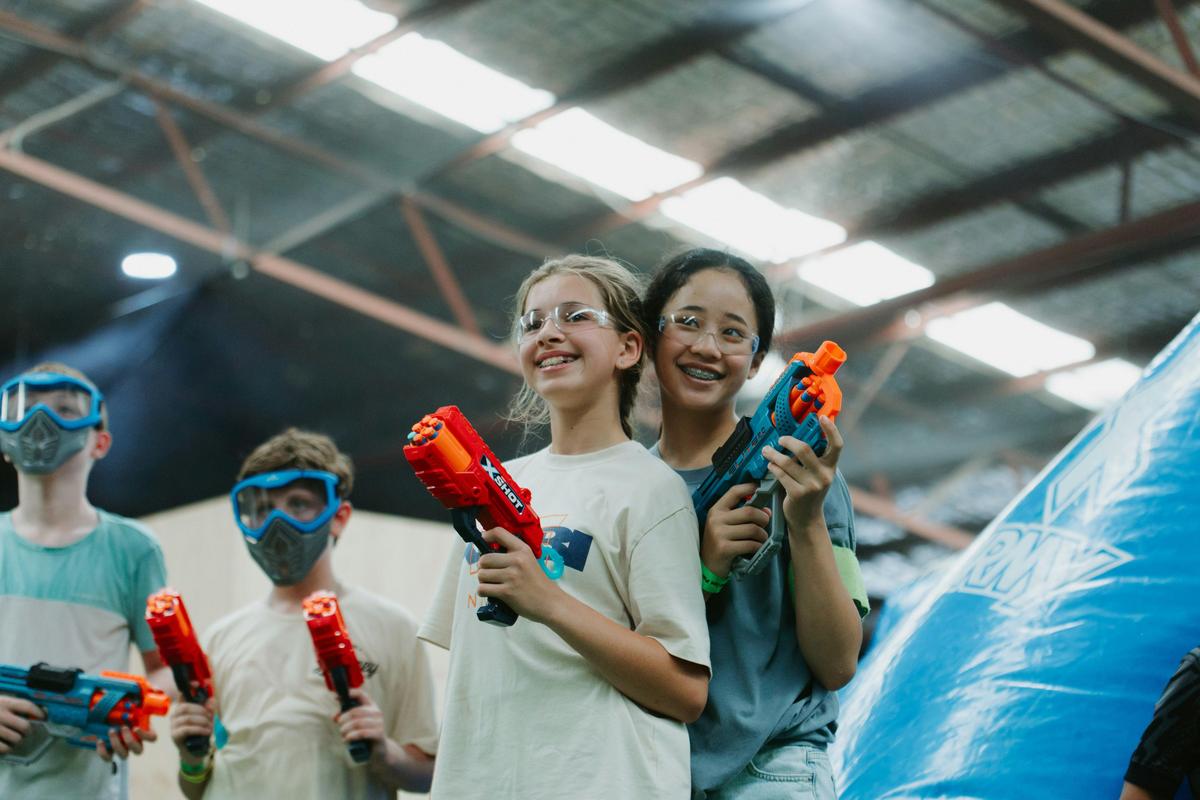 Nerf Battle at Spec Ops Paintball in North Ipswich
