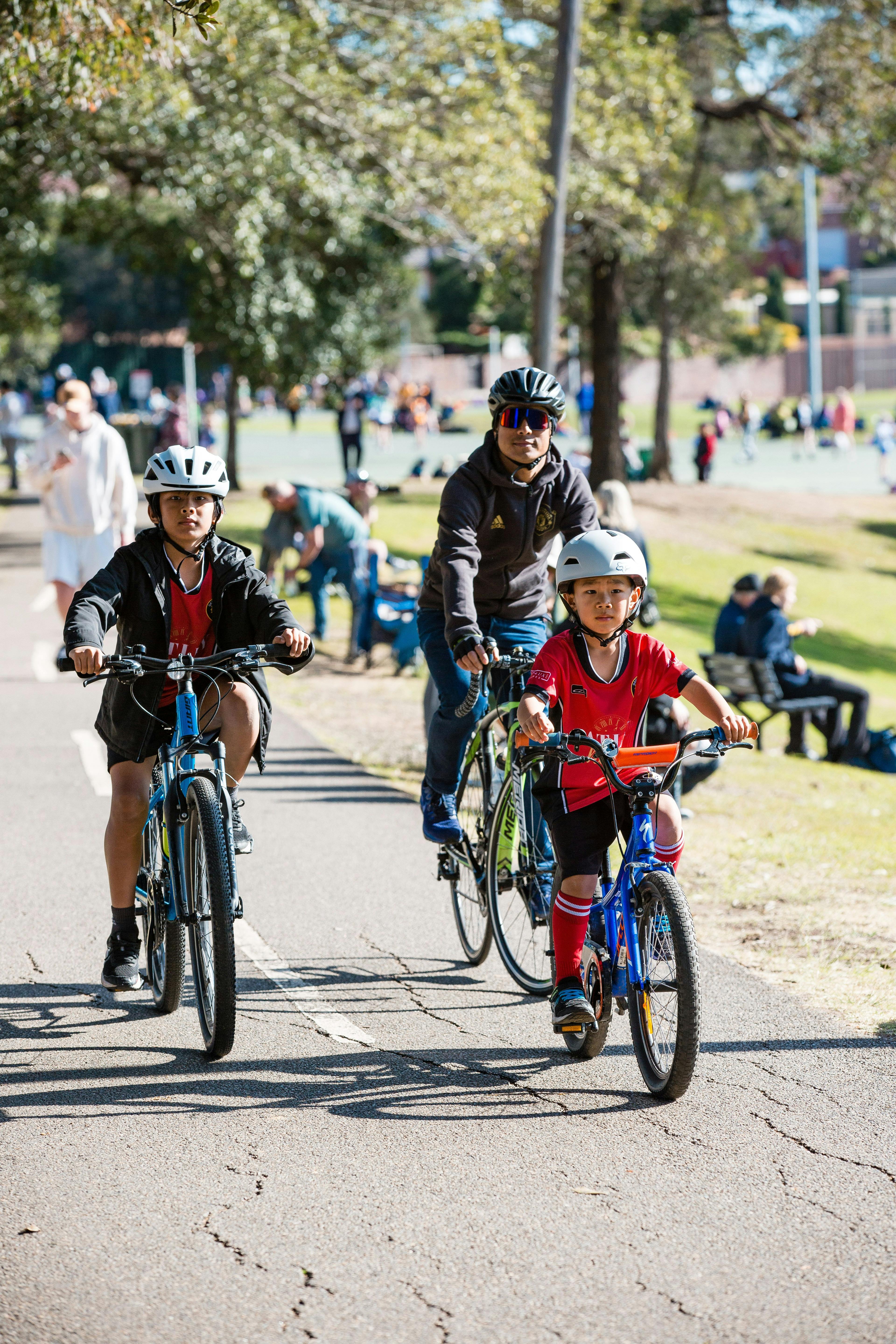 Families can enjoy the shared pathway that surrounds the park