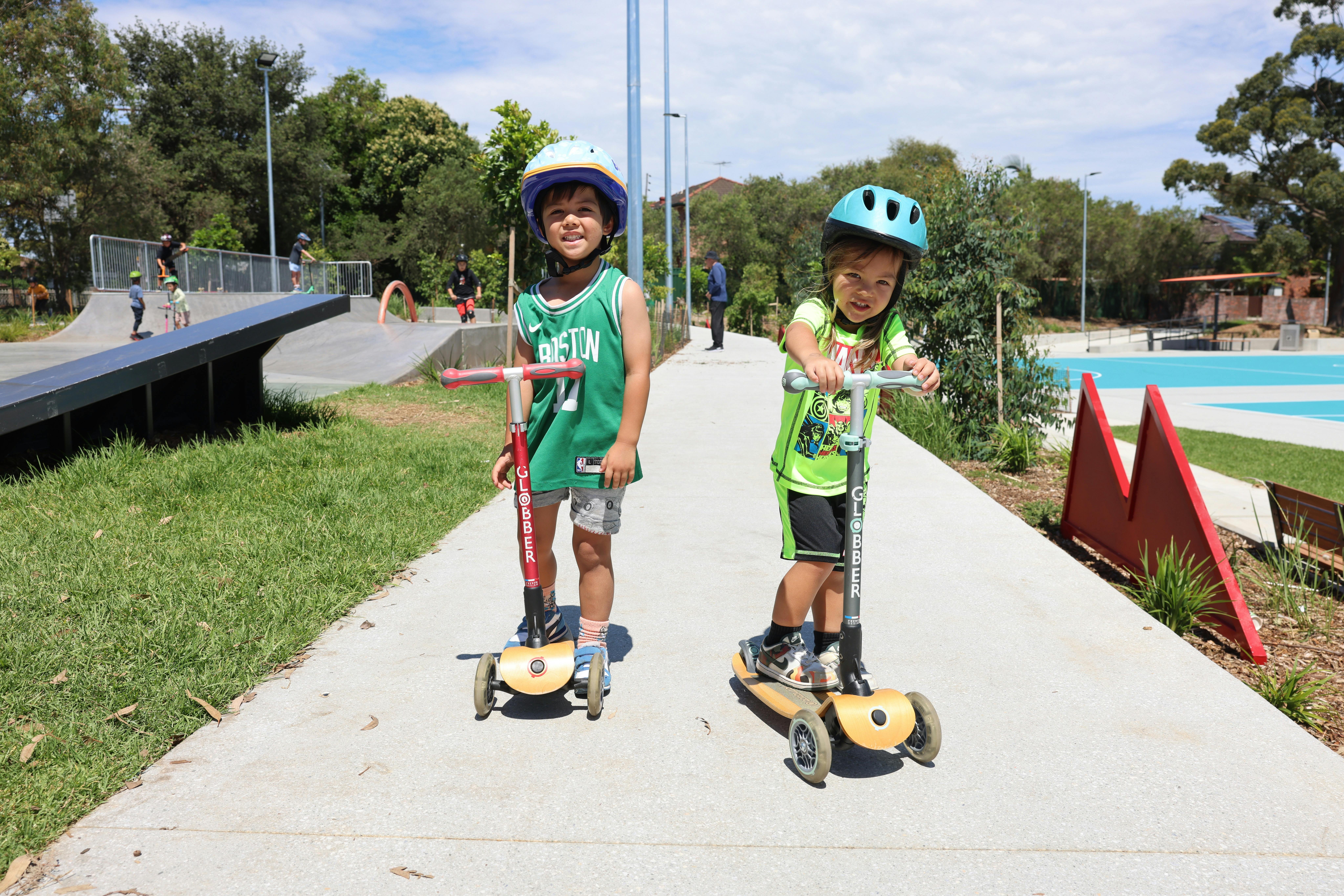 The Skate Park is suitable for all ages