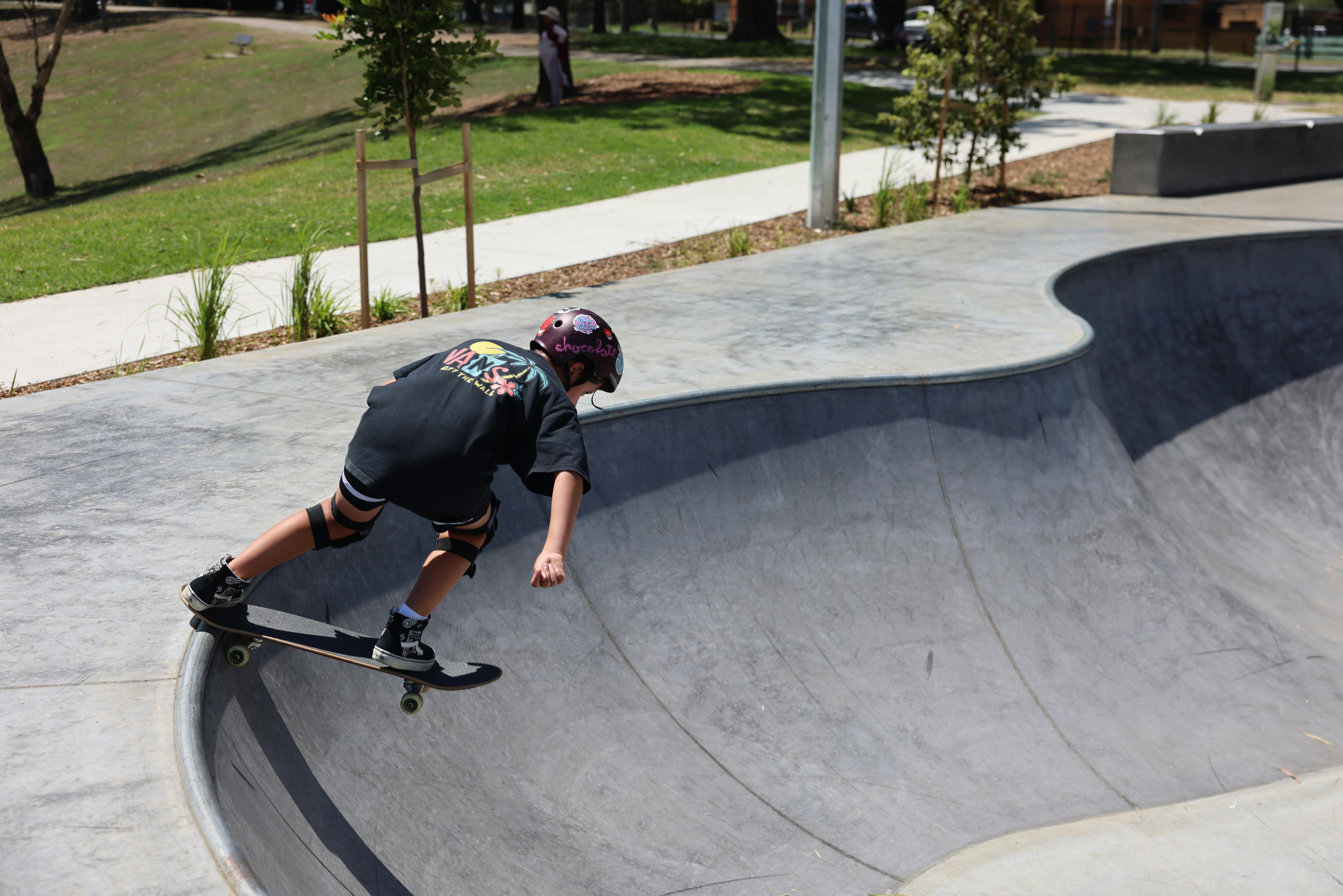 The Skate Park is suitable for all levels of skill