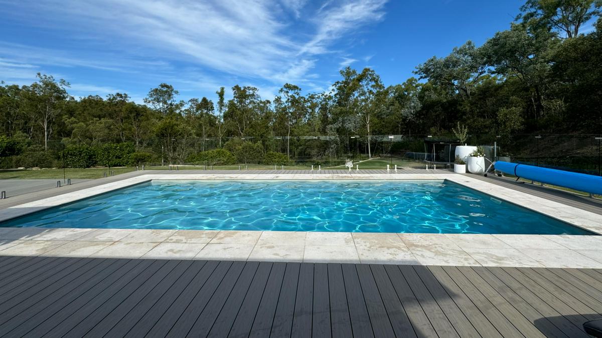 Suburban Poolside Caravan Retreat
